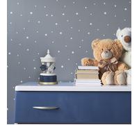 The home deco factory – Carrousel musical en bois pour enfant – Explore l'univers Bleu G