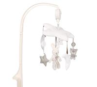 Carrousel musical pour crèche - Carrousel pour crèche Moïse Giostrine pour crèche | Hochet rotatif pour téléphone portable musical | Giostrines pour chambre d'enfant Star Rabbit, jouets pour enfants