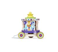 Melissa & Doug - Carrousel En Bois Avec Pièces De Jeu Amovible, Premier Jeu, Multicolore