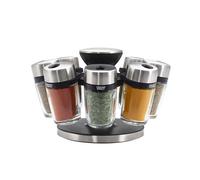 Carroussel à épices 8 flacons avec épices COLE&MASON