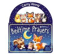 Carry Along Bedtime Prayers (Board Book) - First Prayer Book for Toddlers with Handle, Christian Faith-Based Bedtime Blessings