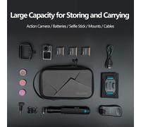 Carry case for GoPro Max Hero 9 8 7 6 5 4 3,DJI Osmo Pocket Action,Insta360 One X,More Small Digital Camera,Hard Protective Travel Bag.[L81]