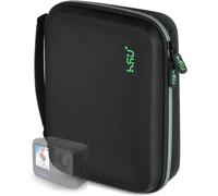 Carry Case for GoPro, Surface Waterproof Protective Case for Hero 12/11/10/9/8/7/6/5/4/3 Action Cameras and Accessories, Green, Modern