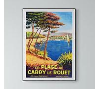 Carry Le Rouet Affiche Poster Reproduction - Format 50X70 cm sur Papier Luxe 300 GR. Qualité supérieure. Tous formats possibles Nous Contacter