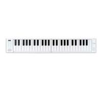 Generique Clavier MIDI Carry-on FP-49 – 49 touches tactiles, USB, batterie rechargeable, blanc