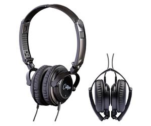 Carry-on Casque d'Écoute Pliable Semi Fermé FH50 Câble de 2m avec Prise Jack Stéréo de 3.5mm Adaptateur de 6.33mm Inclus et Un Serre-tête Réglable