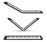Carry-on de Blackstar FC-49 Folding USB Midi/Midi Over Bluetooth Controller Keyboard Built in Arpeggiator, X/Y Pad, Comprend le logiciel de musique DAW Cubase LE OEM et Cubase LE OEM IOS.