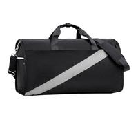 Carry-on Garment Bag, Waterproof Foldable Travel Clothing Bag, 21.46x11.42x11.81 inches Stylish Suit Storage -Resistant for Men’s Business Trips, Shoulder Strap Shoe Pouch