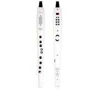 Carry-on Instrument à vent numérique 2 Plus - 20 voix, batterie rechargeable USB intégrée, sortie casque pour une pratique silencieuse, enregistreur numérique Midi Over Bluetooth Blanc