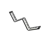 Carry On Piano 88 Touch Noir