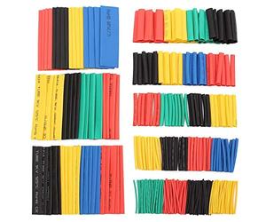 Carry stone Gaine de câble électrique de 328 pièces, câble électrique de protection, gaine thermorétractable en plastique, compatible avec le plastique, abrasif de type extra fin
