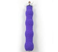 Carry stone Gommage Griffe Meule Perroquet Debout Bar Rack Jouets Oiseaux Fournitures Accessoires Violet Durable Et Utile