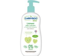 Carryboo Bioliniment Oléo-Calcaire À L'Huile D'Olive Bio Non Parfumé Flacon Pompe 450ml