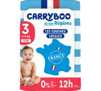 Carryboo Couches Nos Régions Prix Doux Taille 3 4-9kg 50 Pièces
