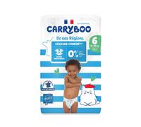 Carryboo Couches Ultra Absorbantes 12h Anti-Fuite T6 16-30kg 34 Pièces