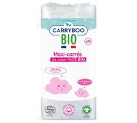 Carryboo Maxi Carré Coton Bio 70 unités