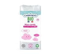 Carryboo Maxi Carré Coton Bio 70 unités