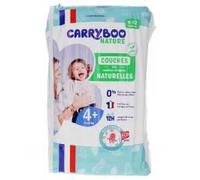 Parapharmacie > Bébé & Maman > Soins bébé > Change Pour Bébé Carryboo Nature Couches Naturelles à Motif Couches Taille 4+ (9-20 kg) x 42