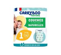 Carryboo Nature Couches Naturelles et Chou Taille 1 (2-5kg)