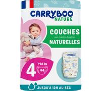 Carryboo Nature Couches Naturelles et Chou Taille 4 (7-18kg), x 44