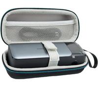 Carrying Case For Anker Power Bank 737 (Powercore 24k) Hard Eva Travel Bag Compatible With Anker 737 Powerbank And Accessories (Blue Side)