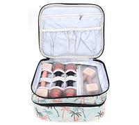Carrying Case Organizer, Large Capacity Practical Soft Cosmetic Bag for Business Performance for Manicurist Makeup Artist for Travel for Women Girls/1248