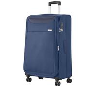 CarryOn Air Grande Valise Souple 120 Liter - 77cm Valise Souple Extensible avec Poche Frontale et Serrure TSA (Bleu, Grand)