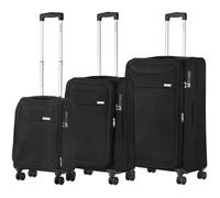 CarryOn Air Set de 3 Valises Souples - Noir Valise lot de 3 extensible