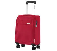 CarryOn Air Valise Cabine 55cm Rouge - Bagage a Main Souple 41 LTR Extensible avec Serrure TSA