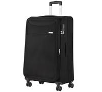 CarryOn Air Valise Souple Grande 120 Liter - 78cm Valise Souple Extensible avec Serrure TSA (Noir, Grand)