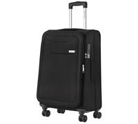 CarryOn Air Valise Souple Moyenne 66cm Noir - Valise Extensible 84 Liter avec Serrure TSA