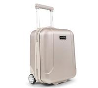 CarryOn Skyhopper Underseat - Valise sous Le Siege 40x30x20cm - Bagage Cabine 19 LTR, Bagage a Main 2 Roues - Champagne