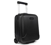 CarryOn Skyhopper Underseat - Valise sous Le Siege 40x30x20cm - Bagage Cabine 19 LTR, Bagage a Main 2 Roues - Noir