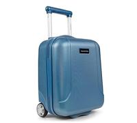 CarryOn Skyhopper Underseat - Valise sous Le Siege 40x30x20cm - Bagage Cabine 19 LTR, Bagage a Main 2 Roues - Bleu