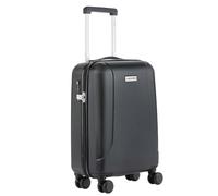 CarryOn Skyhopper Valise Cabine Rigide 55cm - Bagage à Main Coque Dure 32 litres avec Serrure TSA (s, Noir)