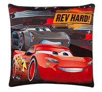 Pixar Cars 2 16130 - Cars 3 Coussin en Peluche avec Son 40 x 40 cm, Multicolore
