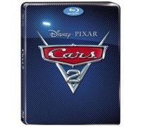 Cars 2 Bluray SteelBook (Bluray 3D + Bluray) Region Free [Blu-ray]