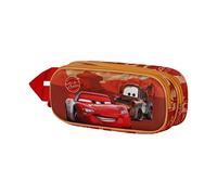 Disney Cars 3 Desert Road-Trousse 3D Double, Multicolore