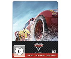 Cars 3: Evolution: Blu-ray 3D + 2D + Bonus Disc / Steelbook