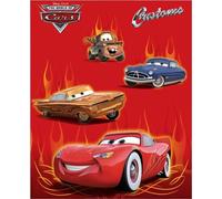 Cars - Décoration murale "Customs" pack de 12 - Polyuréthane SG31176 (Taille unique) (Rouge/Multicolore)