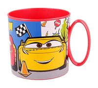 Cars - Disney Mug pour enfants en plastique réutilisable pour micro-ondes 265 ml