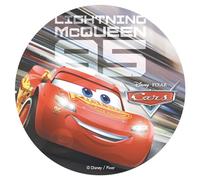 Dekora Design Disque en azyme Cars sans gluten 20 cm – Pack de 1 disque