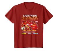 Cars Lightning McQueen No Time For Slow Down T-Shirt