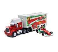 Cars Movie McQueen & The King & Chick Hicks & Mack Truck Uncle Diecast Vehicle Toys Set D style