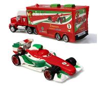 Cars Movie McQueen & The King & Chick Hicks & Mack Truck Uncle Diecast Vehicle Toys Set E style