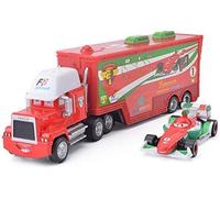 Cars Pixar 2 Lightning McQueen The King Chick Hicks F1 Mack Truck Truck et petits jouets Cars Classic Combination Outfit (couleur : 4)