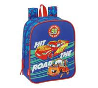 CARS - Sac à dos pour enfant, sac à dos d'école, adaptable au chariot, idéal pour crèche, confortable et polyvalent, qualité et résistance, 22 x 10 x 27 cm