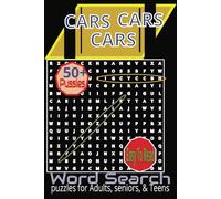 Cars Word Search Puzzle Book: Word Search With Easy To Read Print About The Bible, Christian, Faith Building, and More [ 6x9 inches, 110 pages | 50+ ... …Gift for Vacation. Holidays. and Free Times
