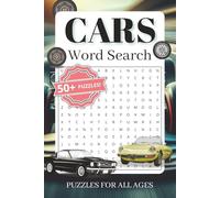 Cars Word Search Puzzles: Word Search Puzzles About Car Brands, Part, Car Terms and More | 6" x 9" | 92 Pages | 50+ Puzzles | Gift for Holidys, Vacations or Relaxation