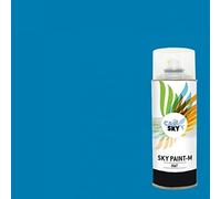 CARSKY Bombe de peinture RAL Bleu Ciel 5015 finition mat 400ml